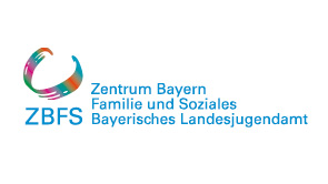Logo: ZBFS – Zentrum Bayern Familie und Soziales.